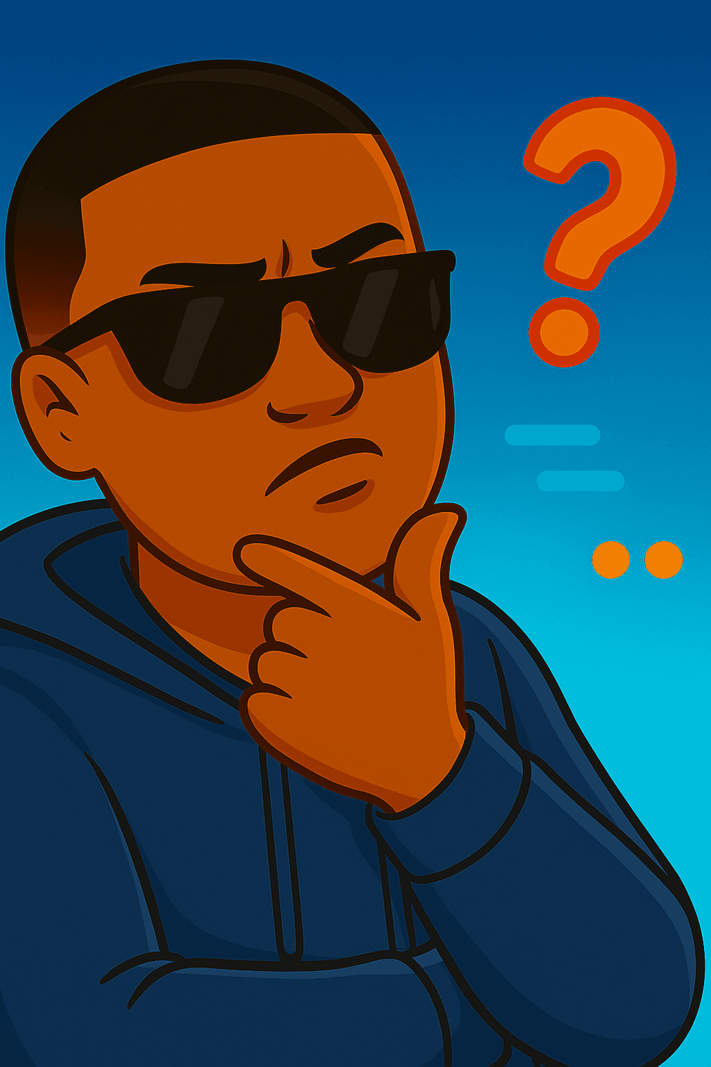 Me who's thinking about something